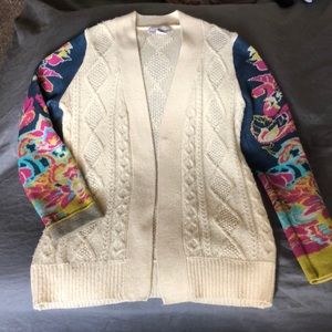 Flying Tomato patterned cardigan